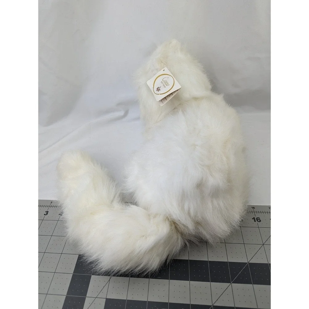 Russ Nikki White Cat Plush 12 Inch Caress Pets Stuffed Animal Toy‎